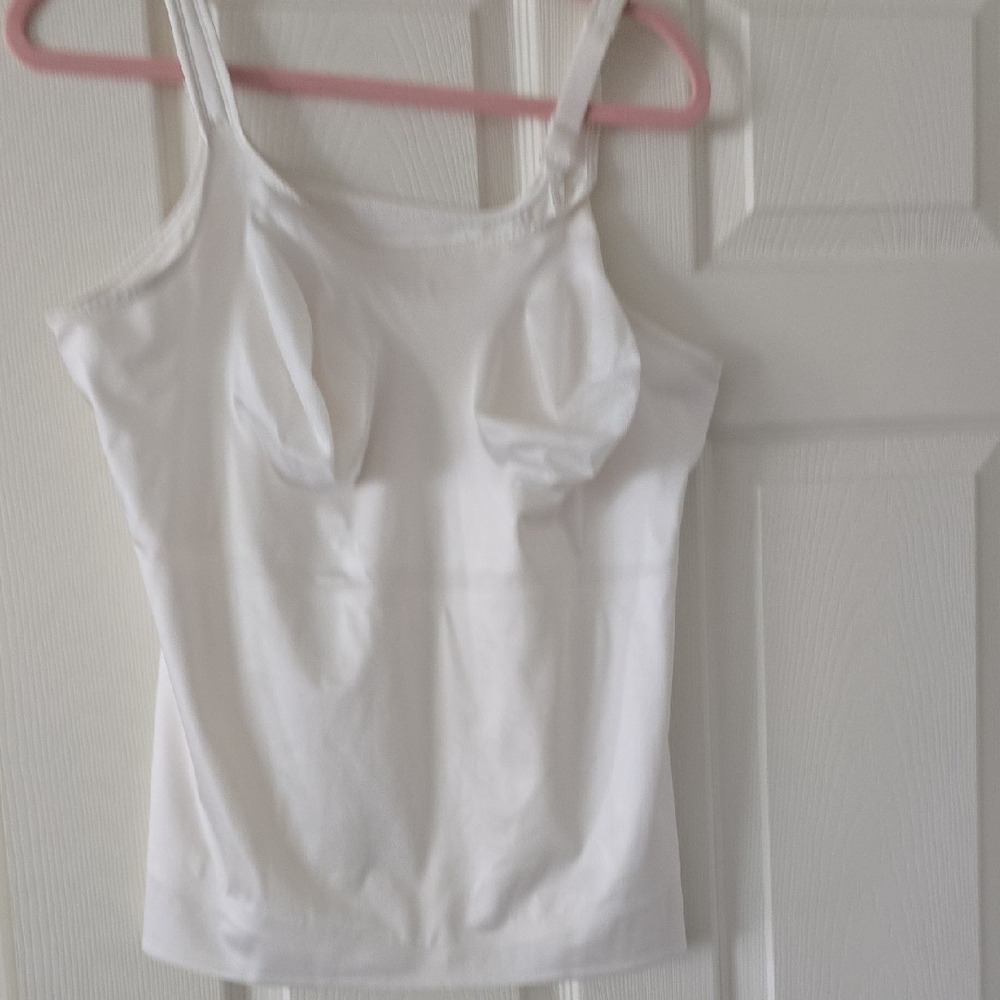 Ruby Ribbon White Fitted Bustier Camisole